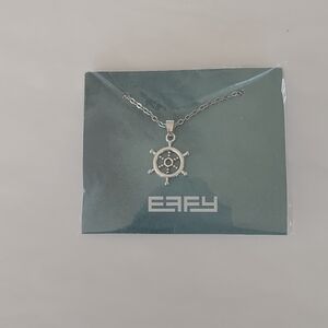 Effy Seaside Ship Wheel Necklace